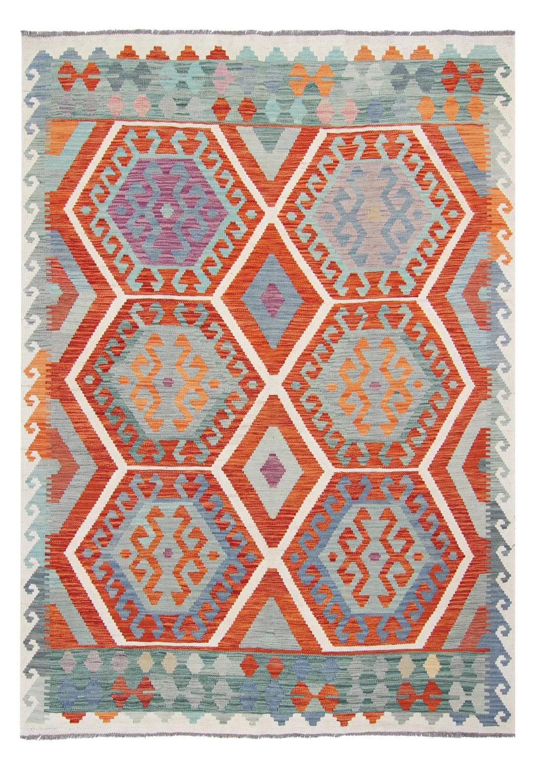 Orientalischer Kelim-Teppich 235 x 172 cm