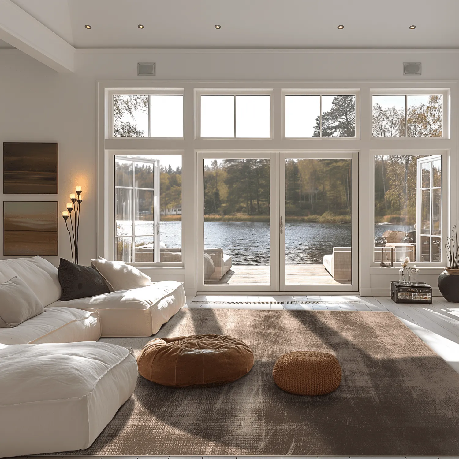 Wilton-Teppich - Olmedo (grau/beige)