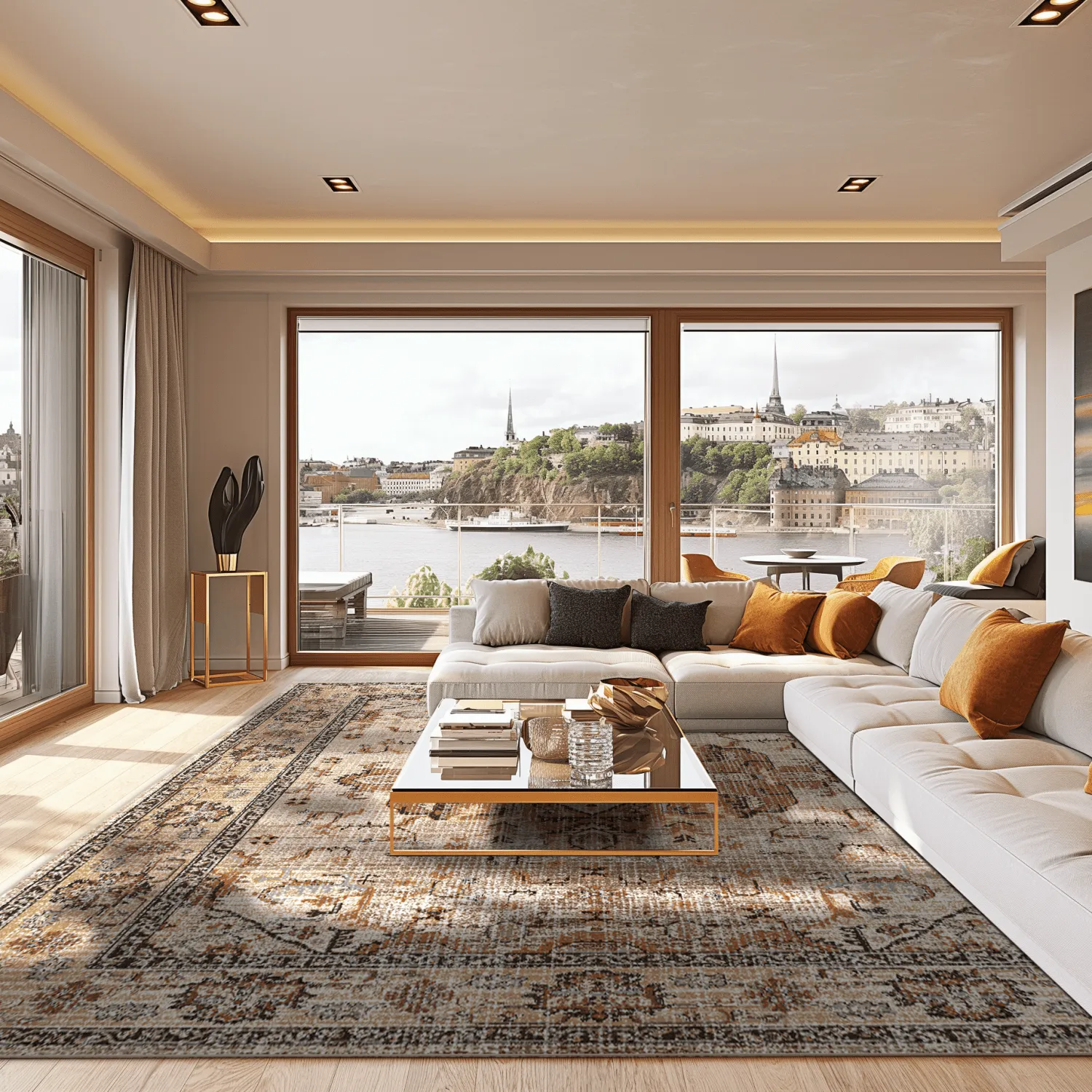 Wilton-Teppich - Siliana (beige)