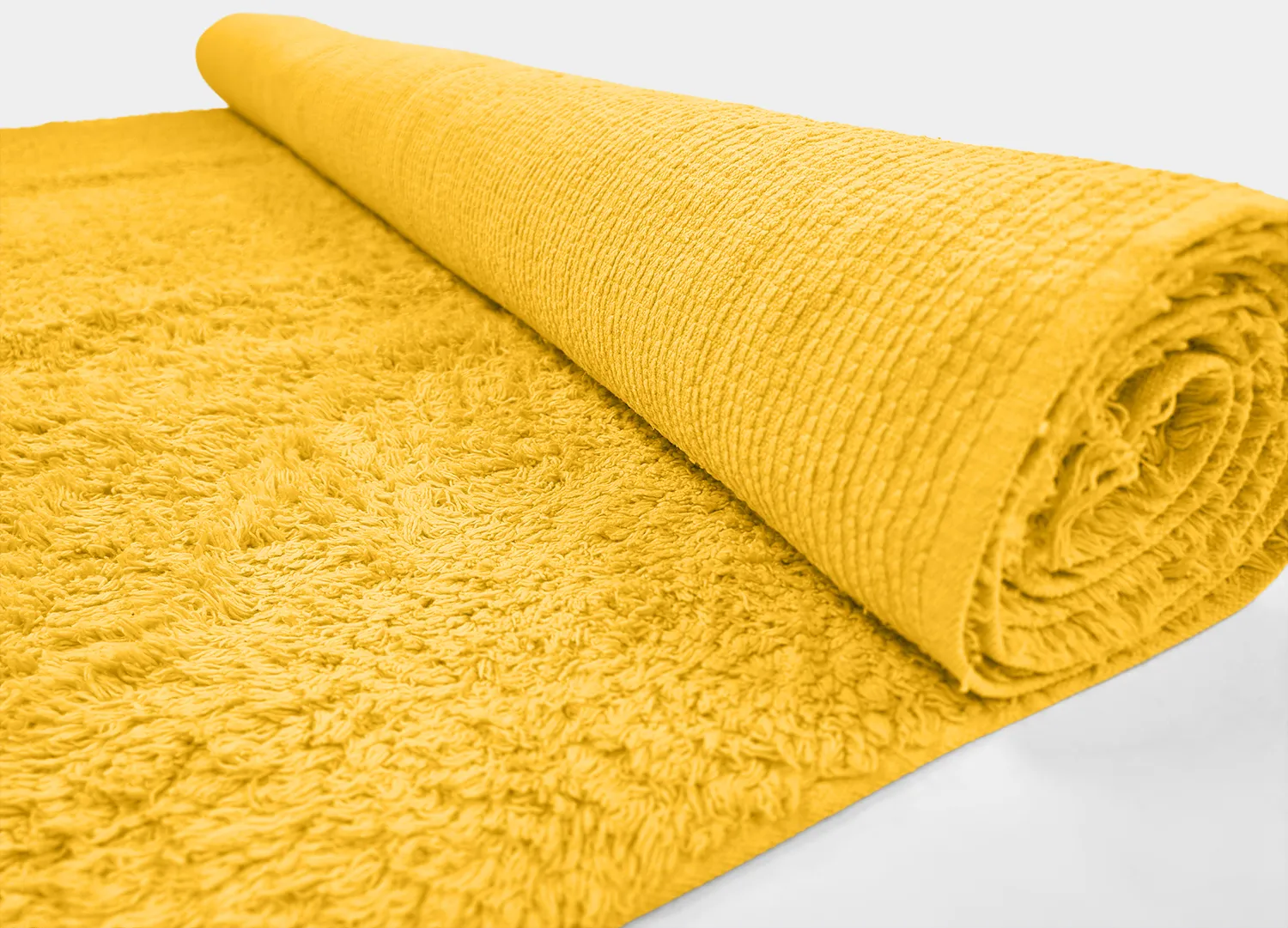 Hochflorteppiche - Alba Natural Cotton Shaggy (Gelb)