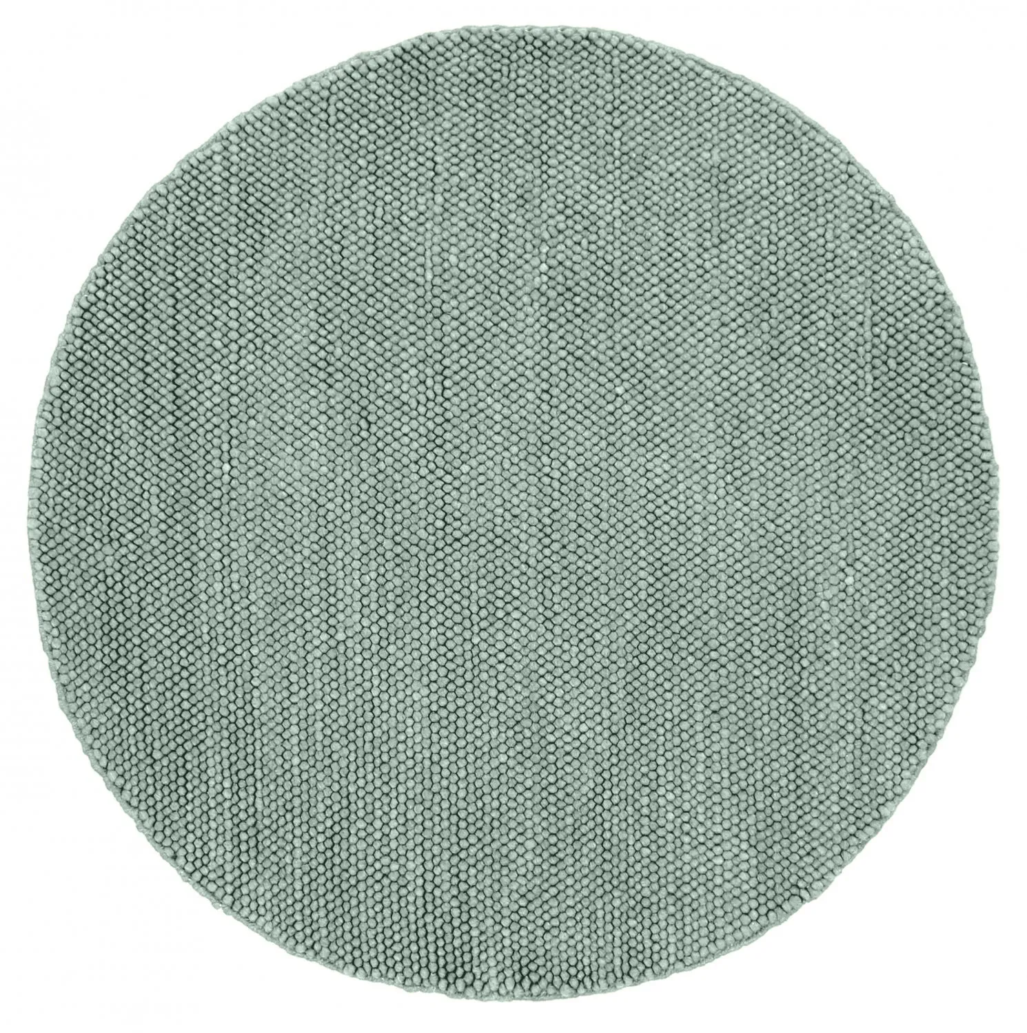 Runde Teppiche - Avafors Wool Bubble (grün)