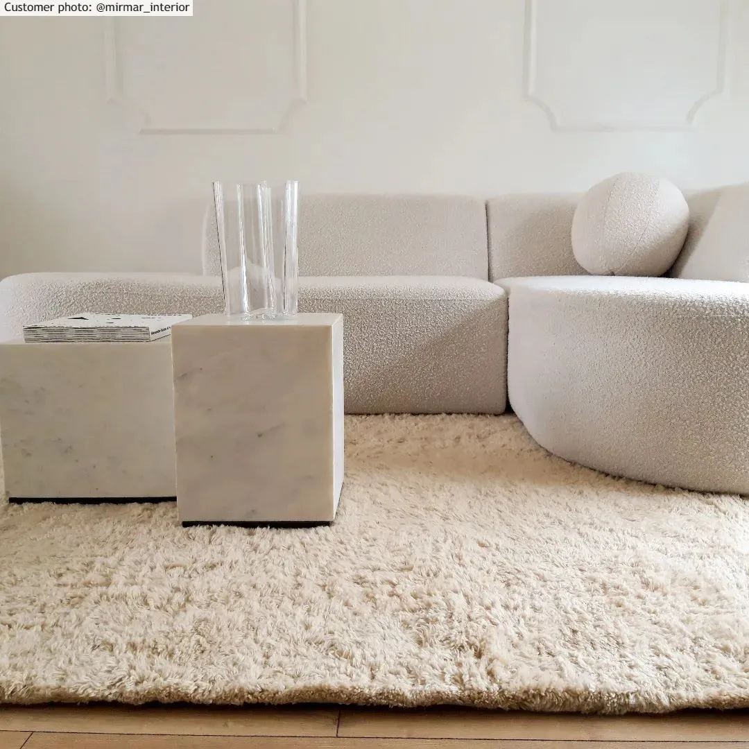Hochflorteppiche - Kanvas (beige)