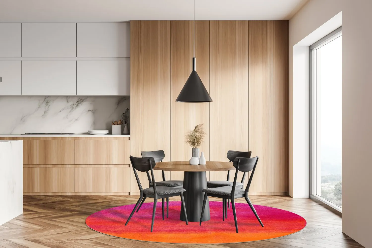 Rund Teppich - Moura (multi)