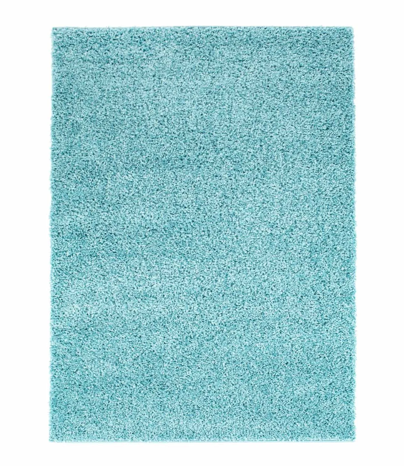 Trim hochflorteppich Türkis shaggy teppich rund hochflor wohnzimmer 60x120 cm 80x 150 cm 140x200 cm 160x230 cm 200x300 cm
