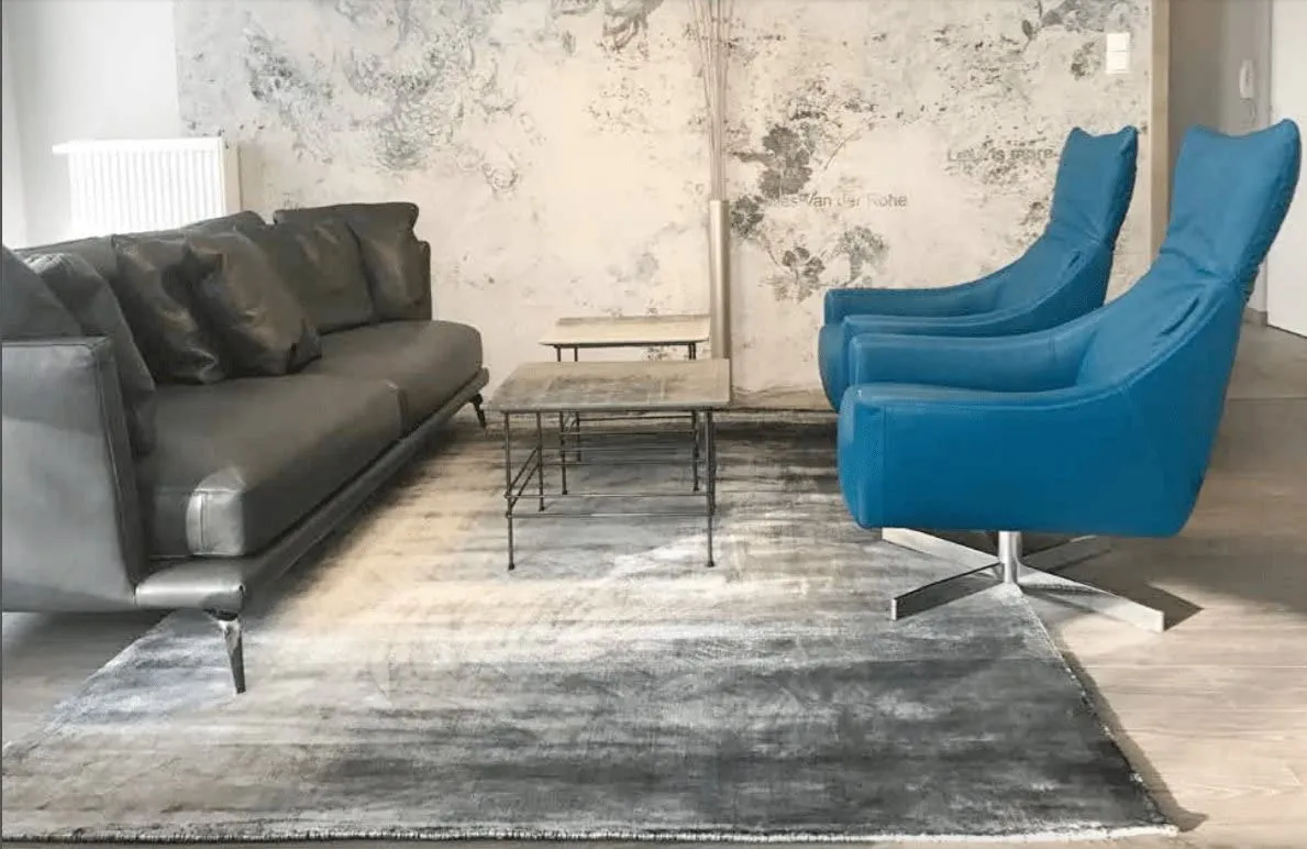 Viskose-teppich - Jodhpur Special Luxury Edition (grau)