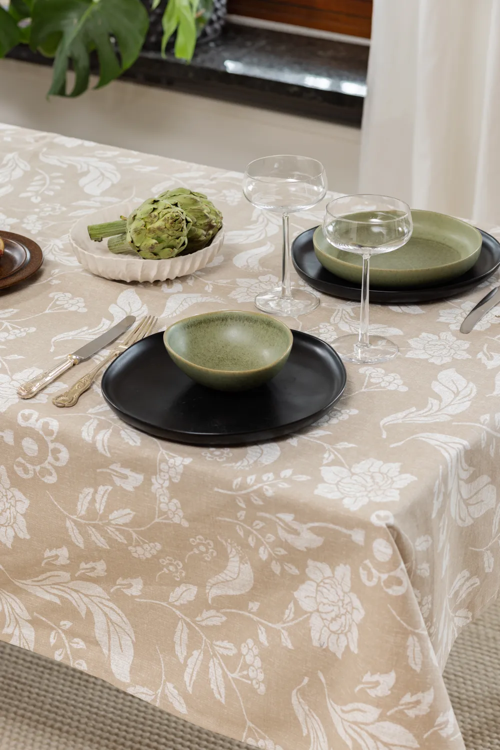 Baumwolltischdecke Onni (beige)