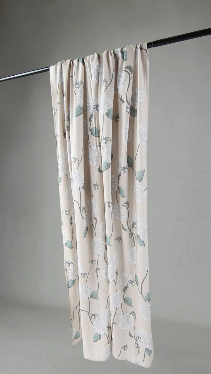 Vorhänge - Baumwollvorhang Alyssa (beige/grau)