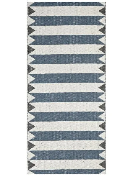 Kunststoffteppiche - Der Horred-Teppich Peak (blau)