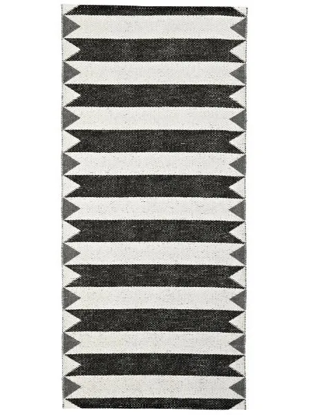 Kunststoffteppiche - Der Horred-Teppich Peak (schwarz)