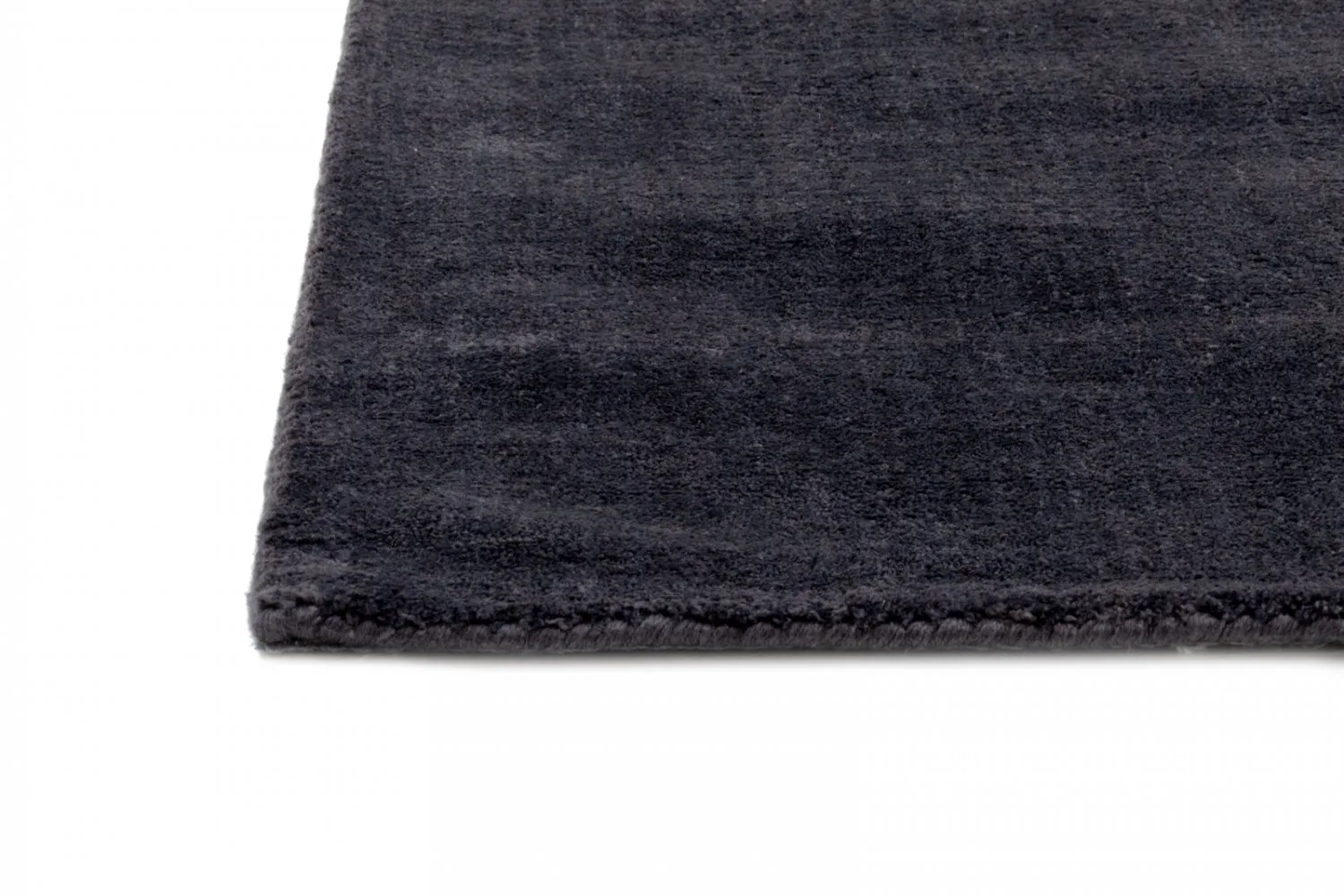 Recycled PET with viscose look (schwarz)