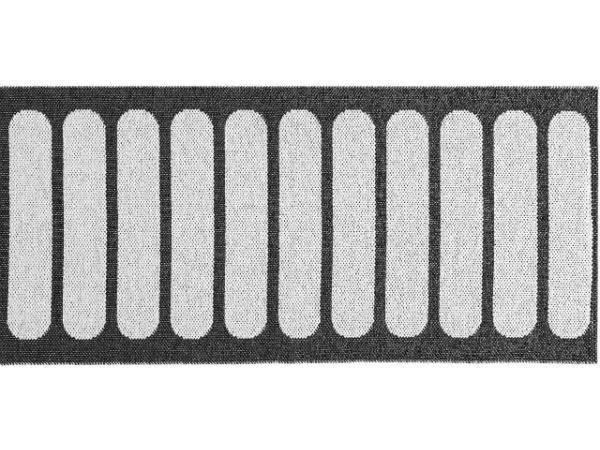 Kunststoffteppiche - Der Horred-Teppich Pir (schwarz)