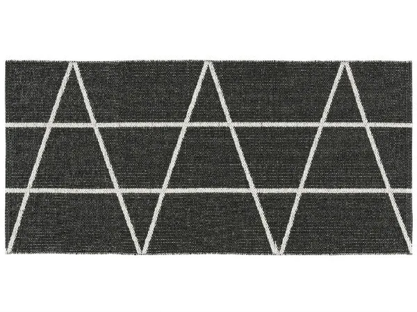 Kunststoffteppiche - Der Horred-Teppich Viggen (schwarz)