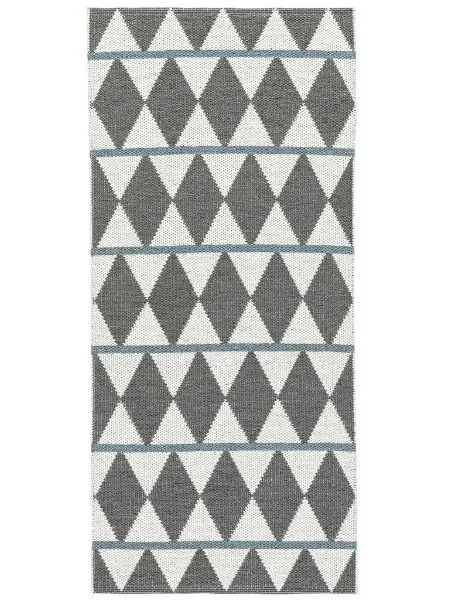 Kunststoffteppiche - Der Horred-Teppich Zigge (grau)
