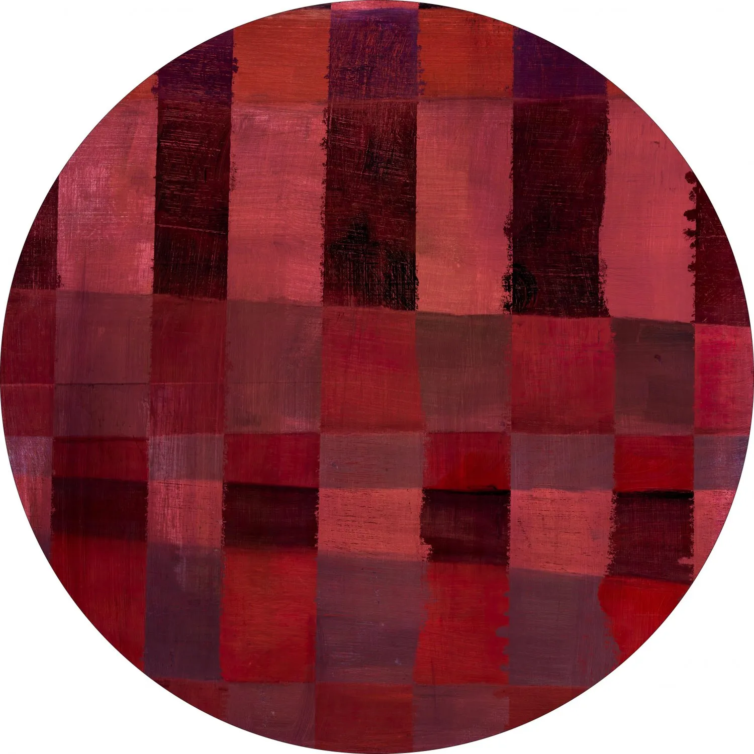 Rund Teppich - Samadet (rot)