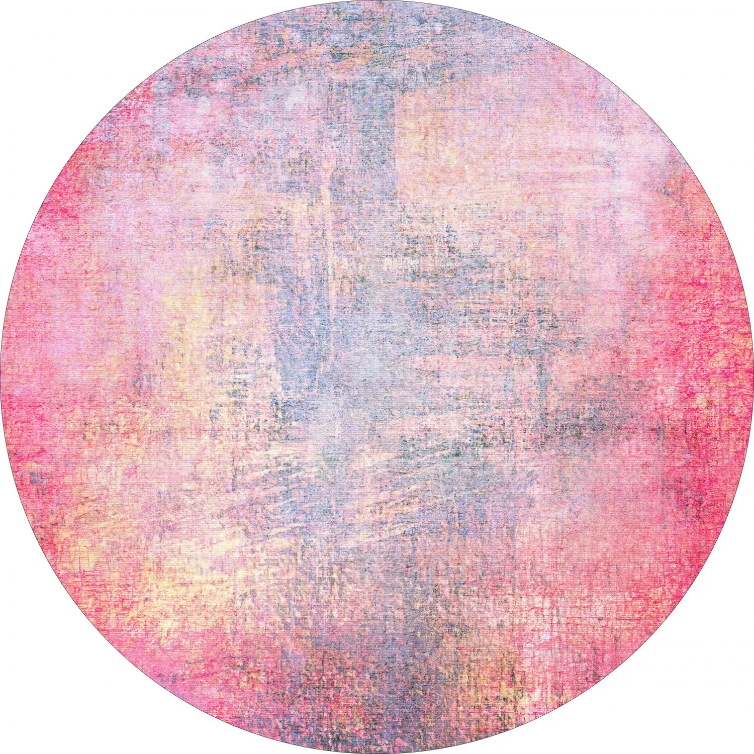 Rund Teppich - Perugia (rosa)