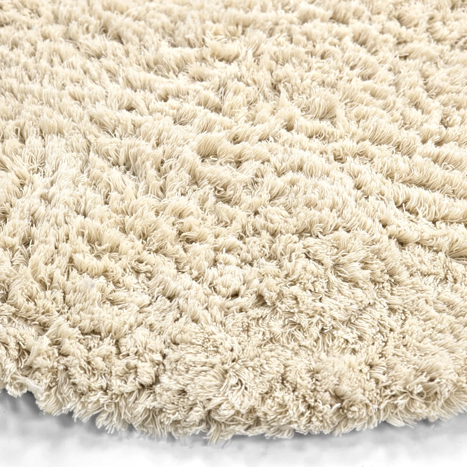 Rund Teppich - Aliste Wool Shaggy (alabaster gleam)