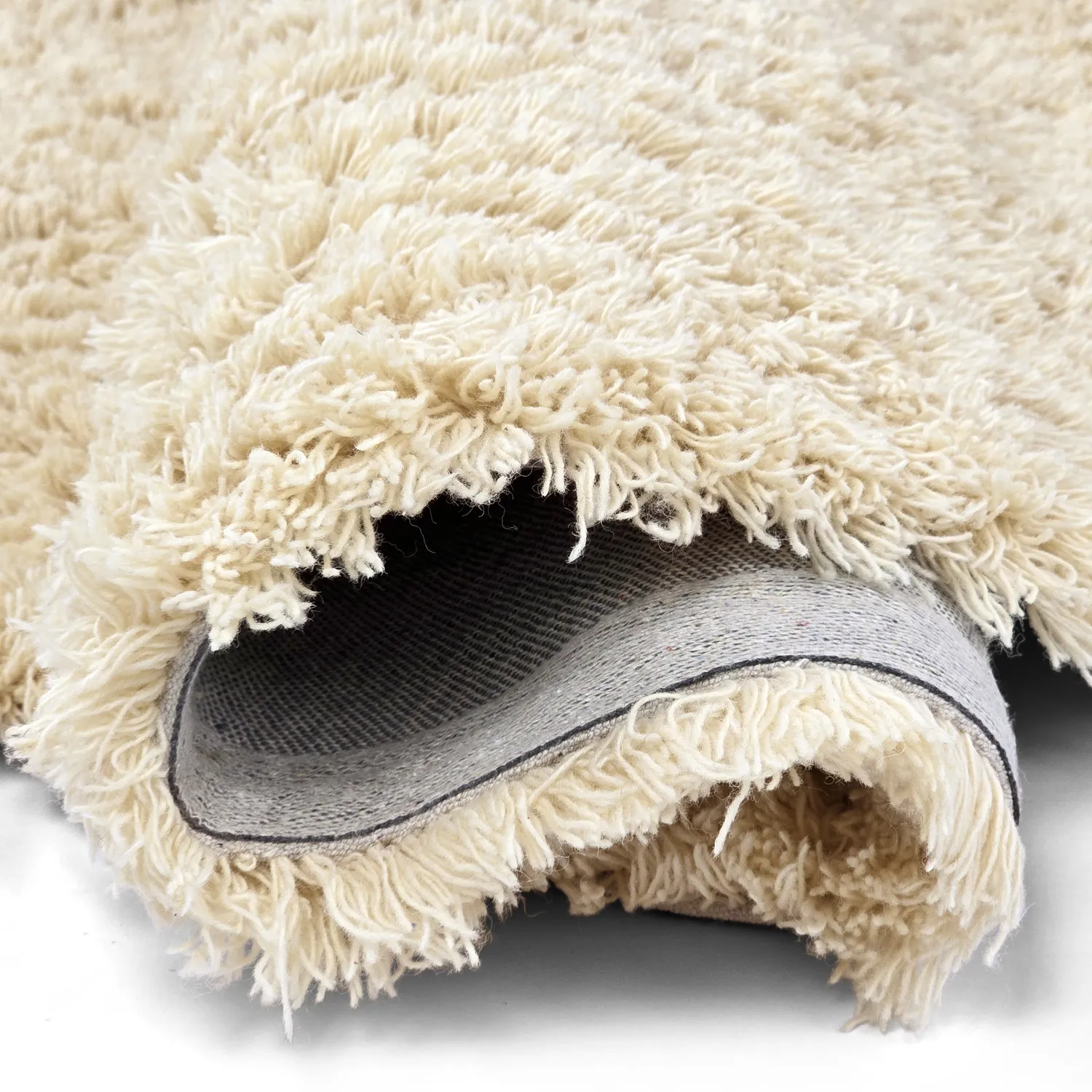 Rund Teppich - Aliste Wool Shaggy (alabaster gleam)