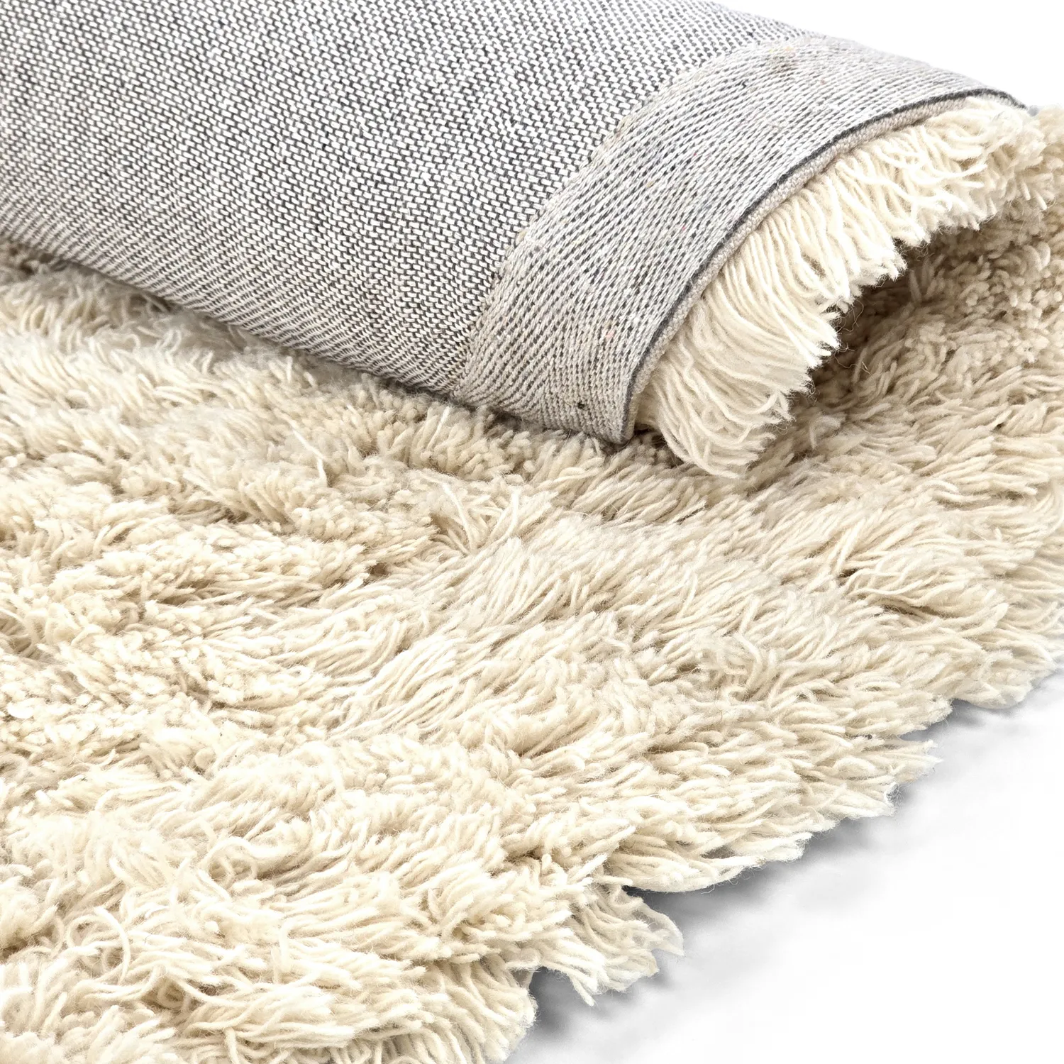 Rund Teppich - Aliste Wool Shaggy (alabaster gleam)