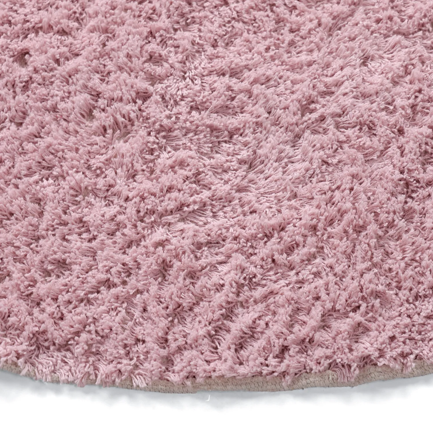 Hochflorteppiche - Amira Natural Cotton Shaggy (rosa)