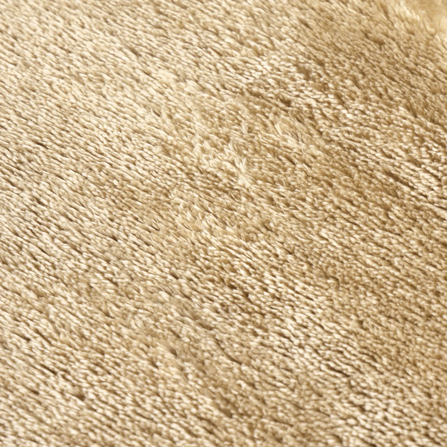 Runde Teppiche - Aranga Super Soft Fur (dunkelbeige)