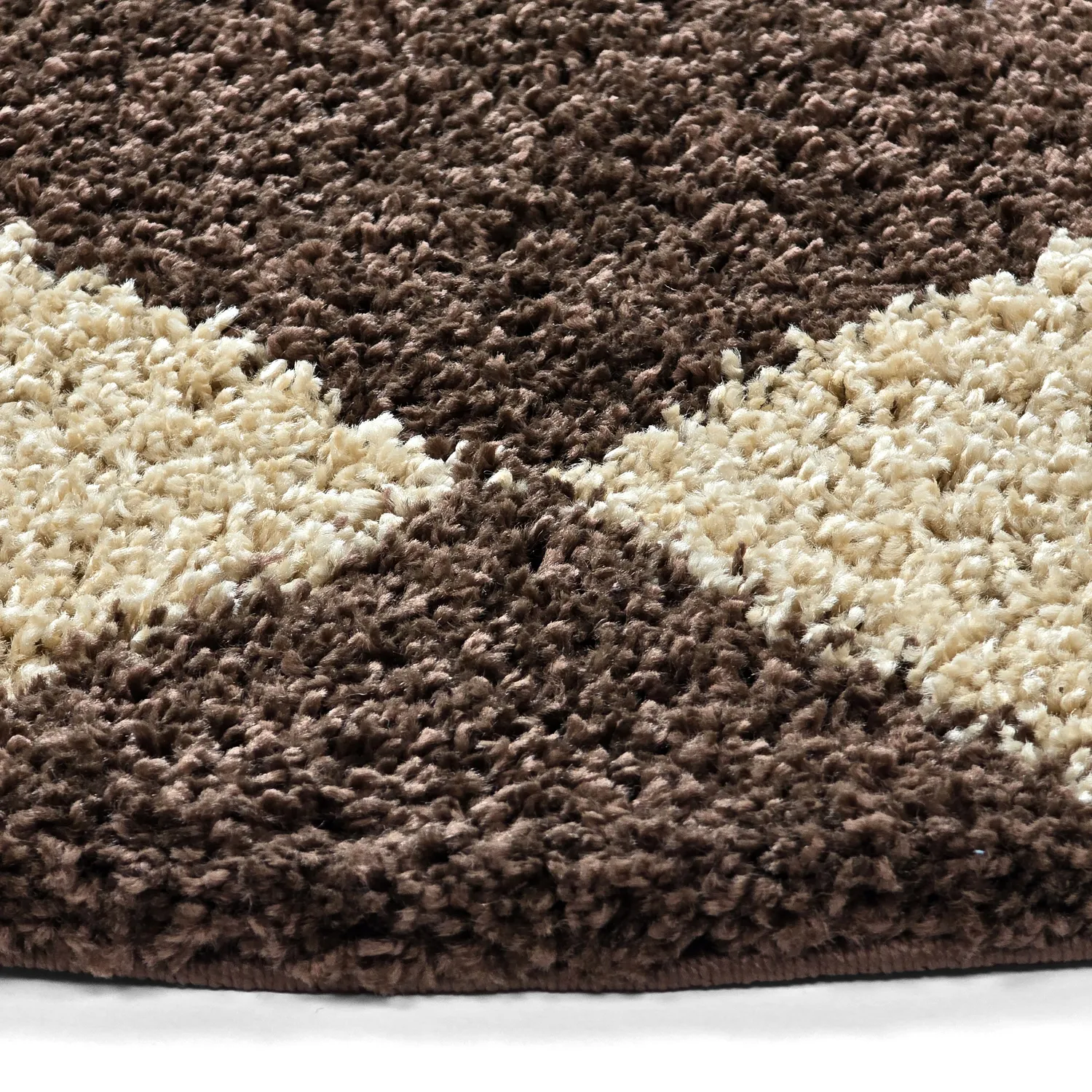 Runde Teppiche - Albi (braun/beige)