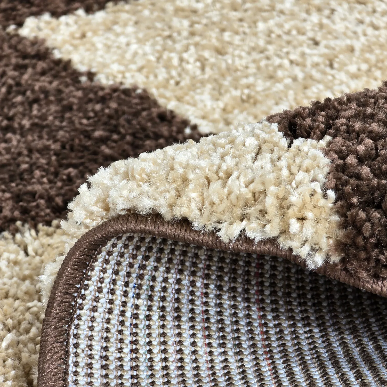 Runde Teppiche - Albi (braun/beige)