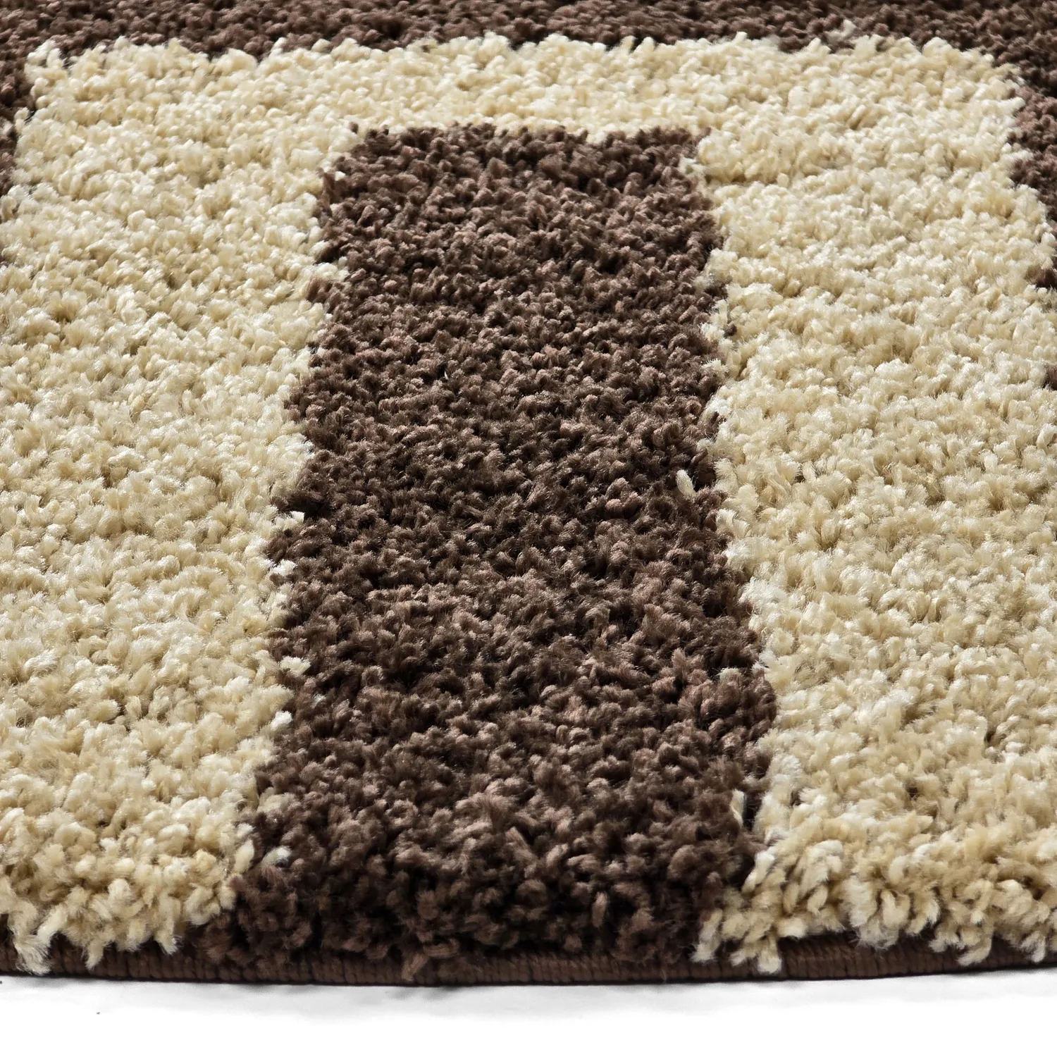 Runde Teppiche - Imilchil (beige/braun)