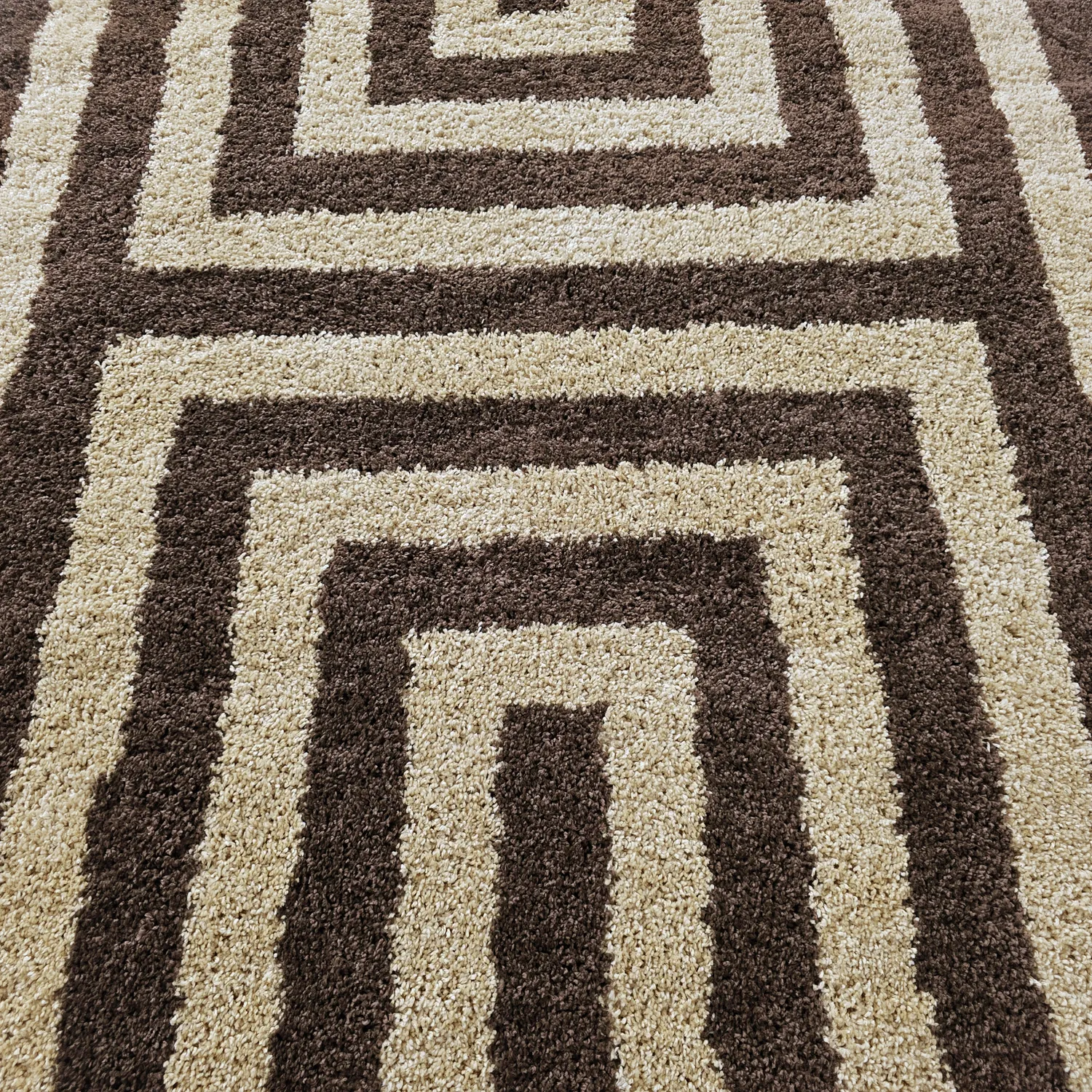 Runde Teppiche - Imilchil (beige/braun)