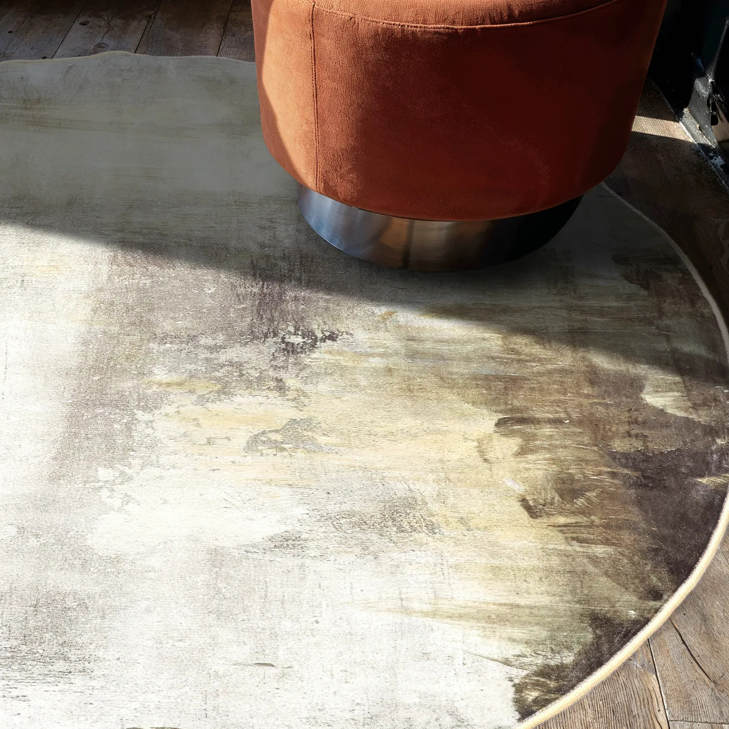Rund Teppich - Cadiz (beige)