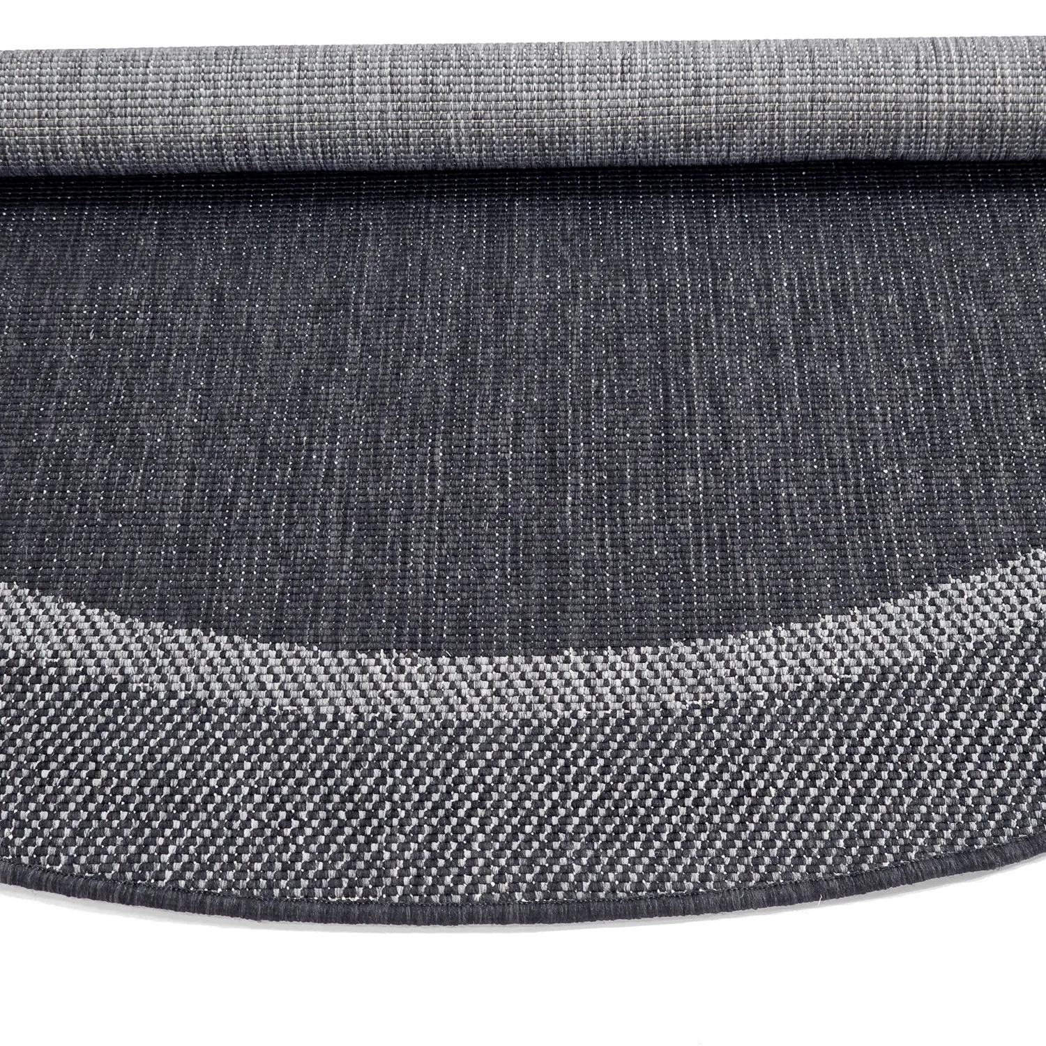 Rund Teppich - Indoor/Outdoor Alta (anthrazit)