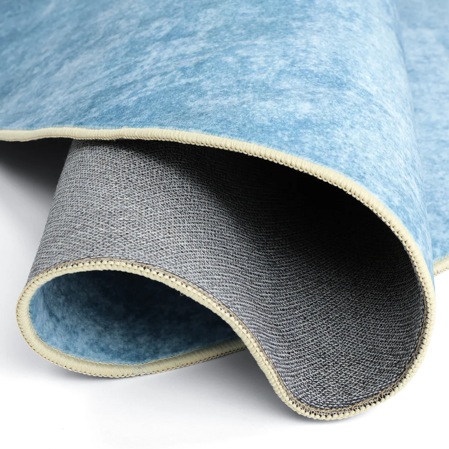 Rund Teppich - Lynton (blau)