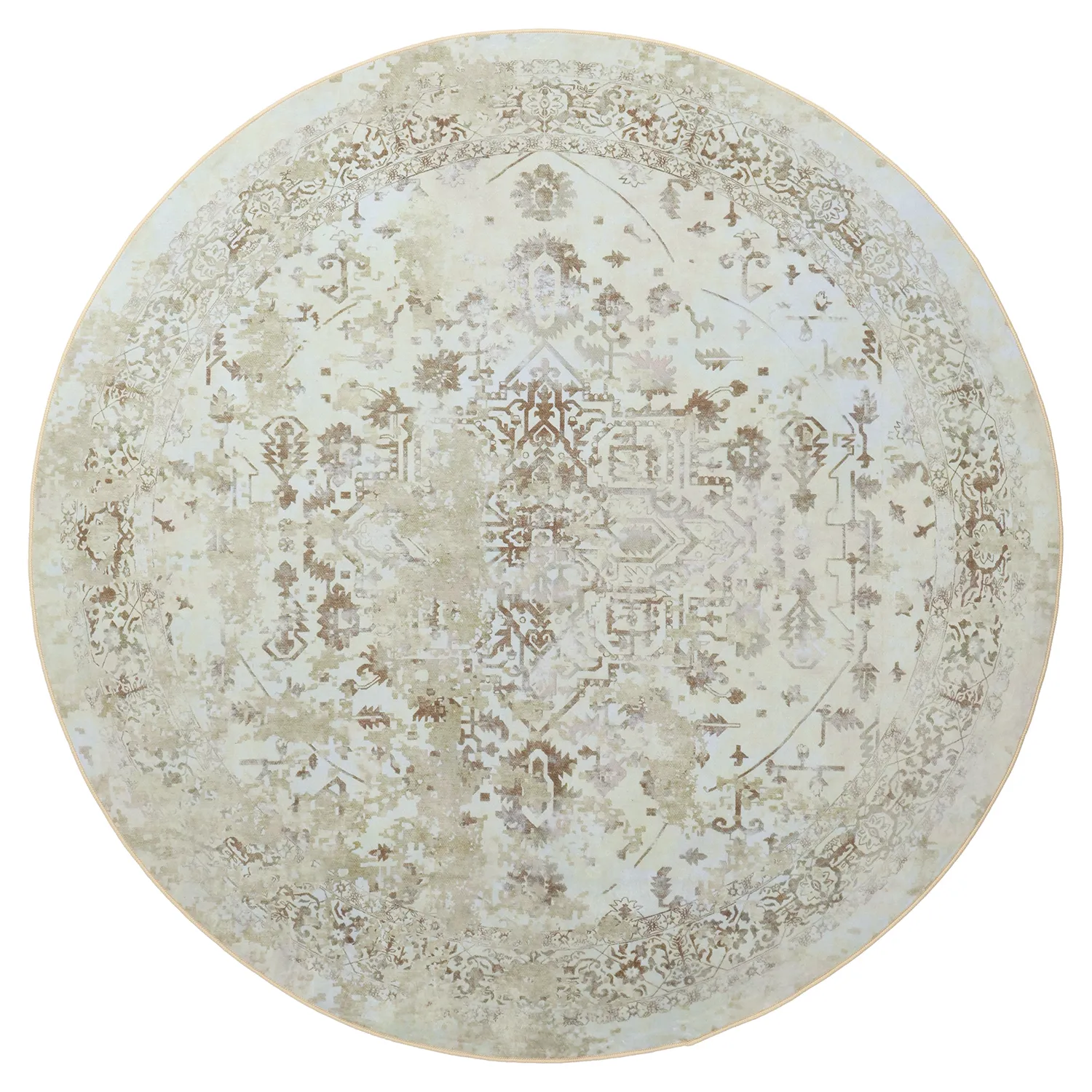 Rund Teppich - Mateur (beige)