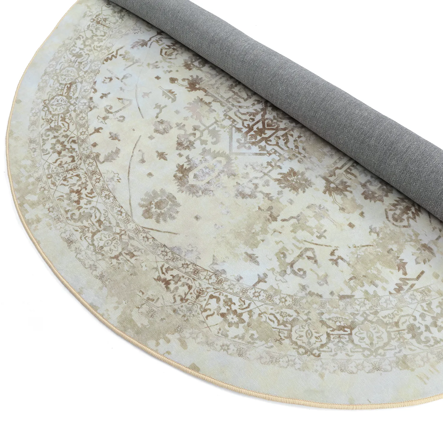 Rund Teppich - Mateur (beige)