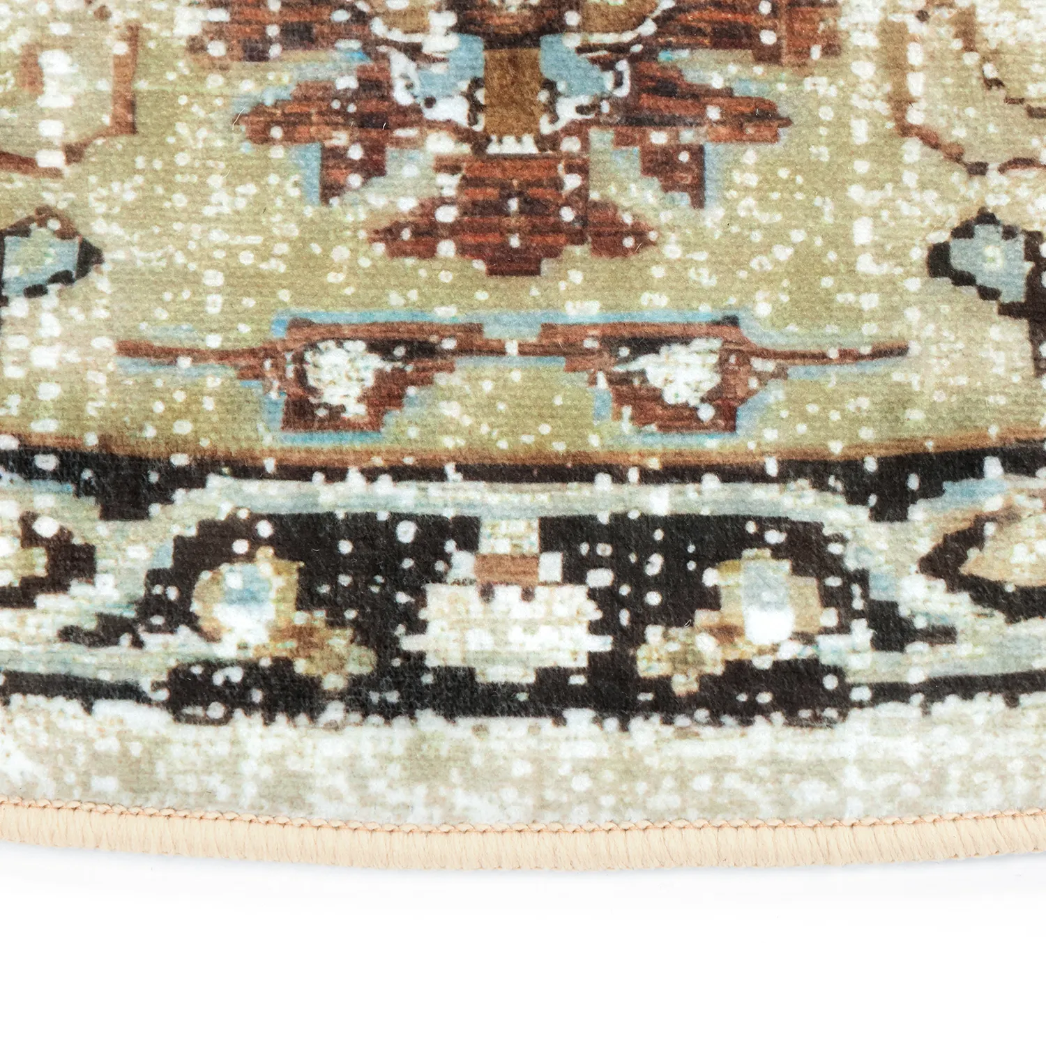 Rund Teppich - Siliana (beige)