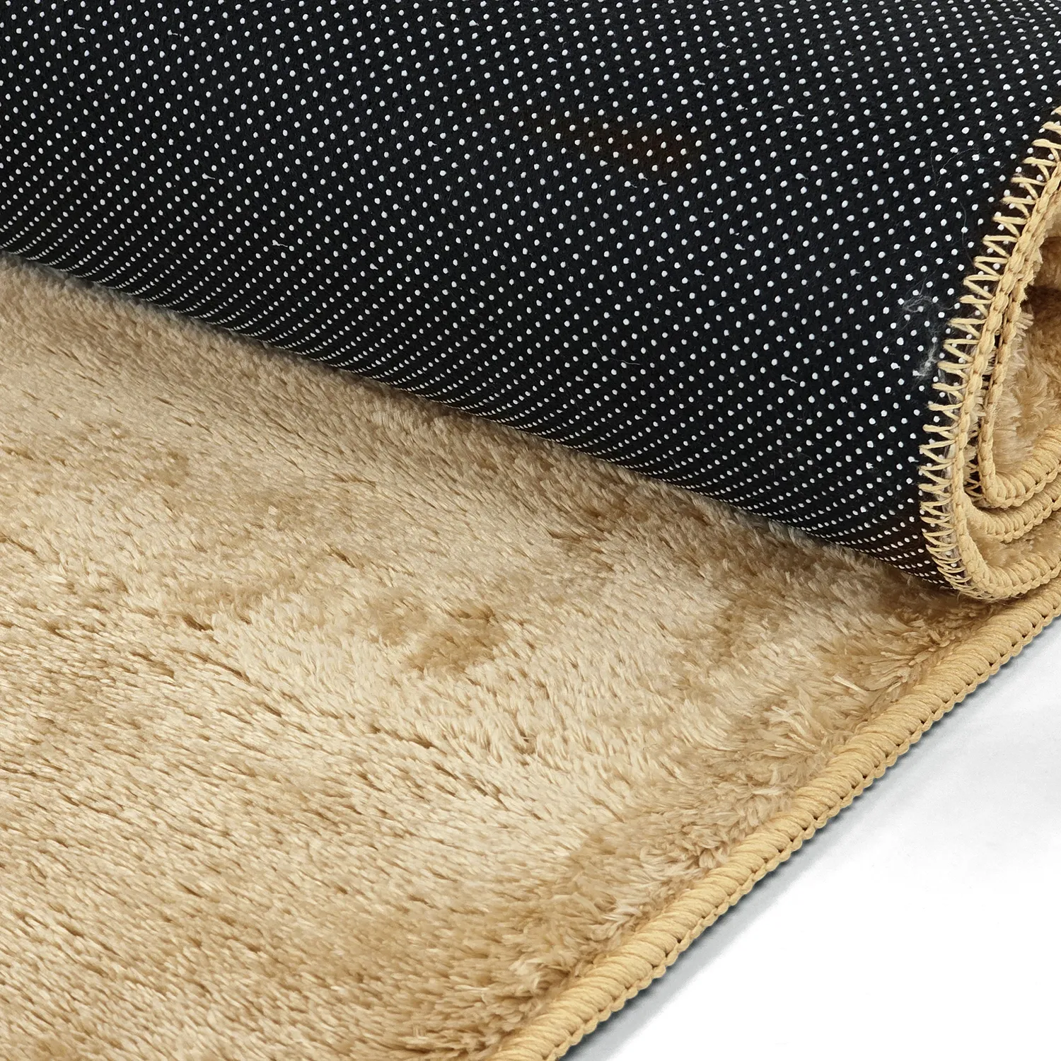 Hochflorteppiche - Aranga Super Soft Fur (dunkelbeige)