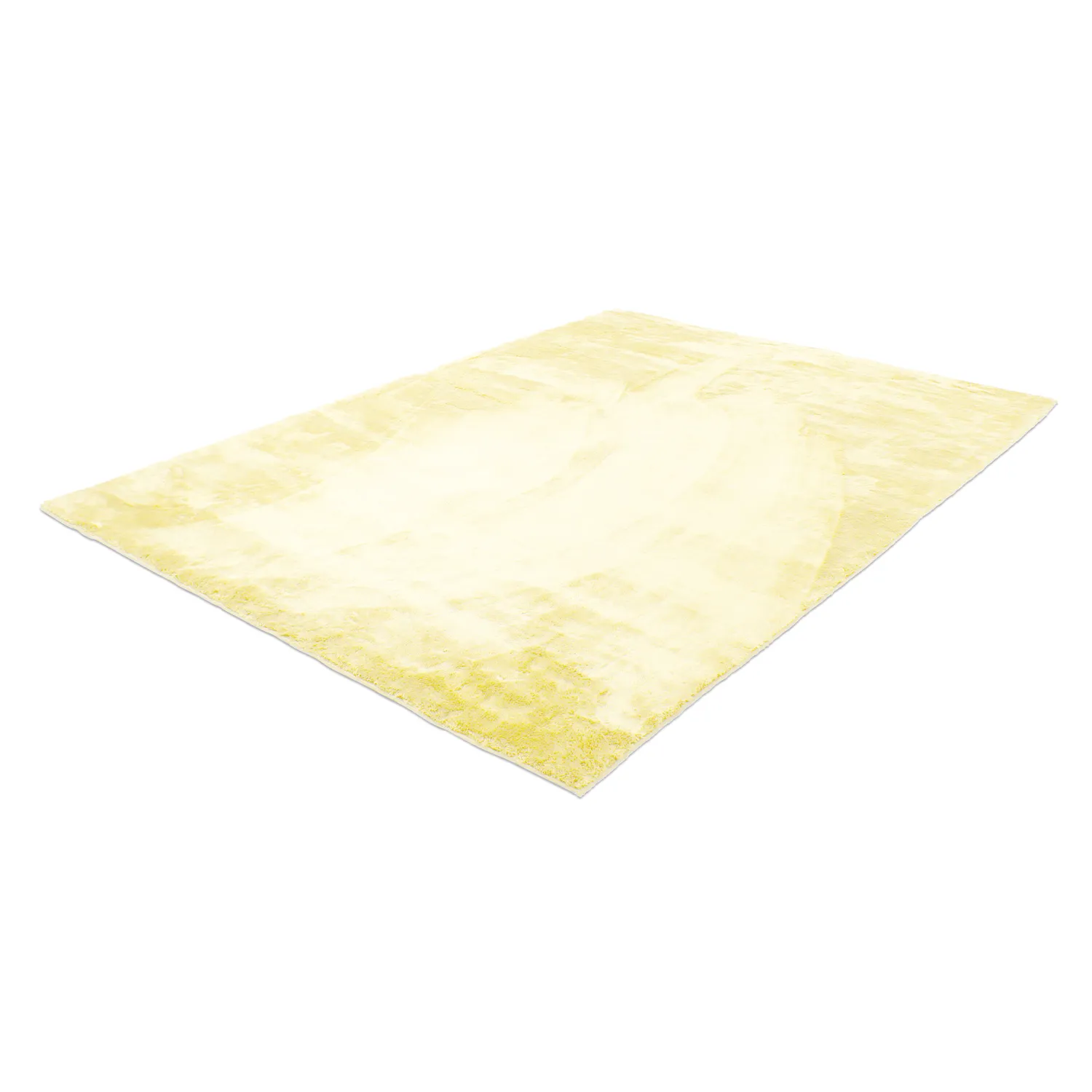 Hochflorteppiche - Aranga Super Soft Fur (hellgelb)