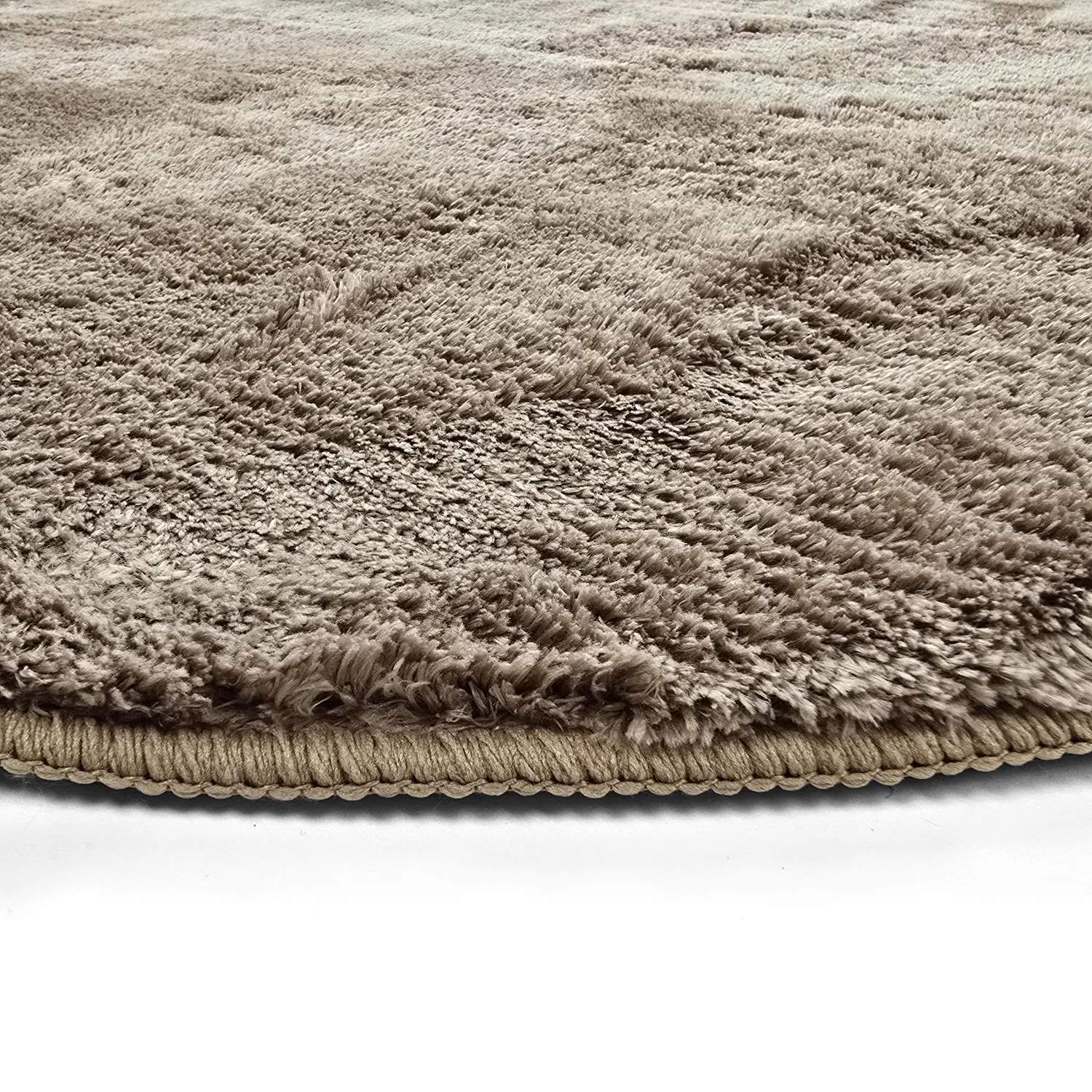 Ovaler Hochflorteppich - Aranga Super Soft Fur (braun)