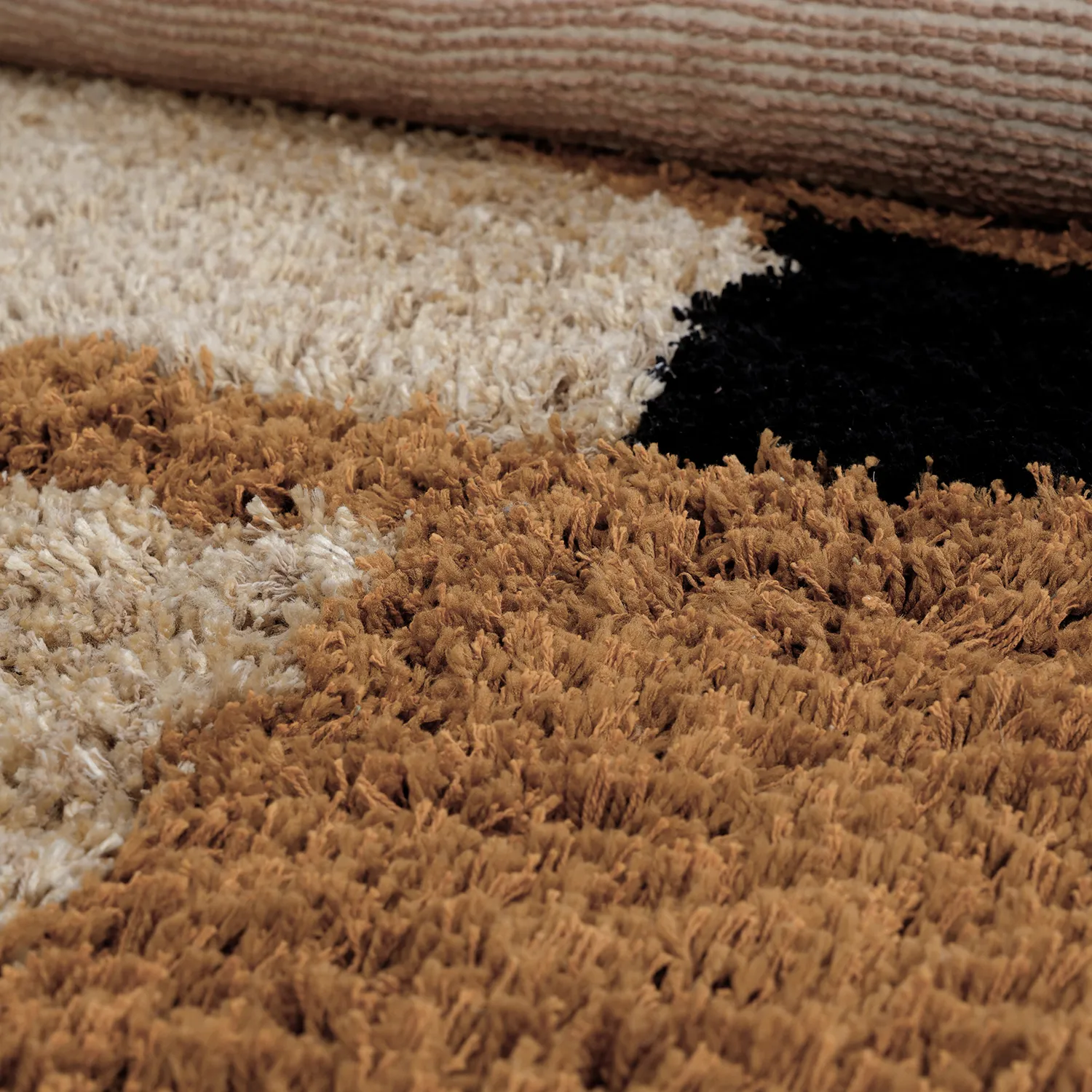 Hochflorteppiche - Cefalu Natural Cotton Shaggy (mehrfarbig)