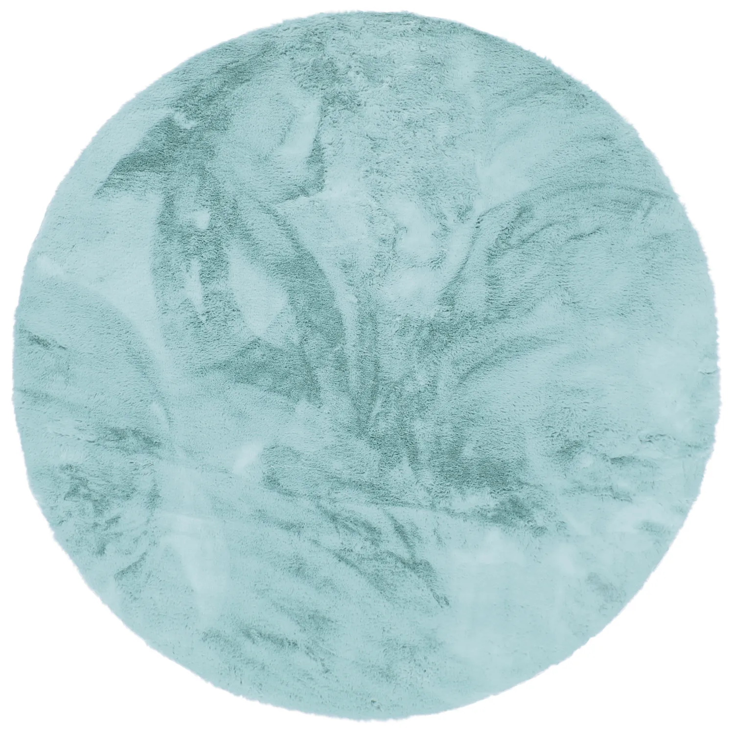 Runde Teppiche - Cloud Super Soft (hellblau)