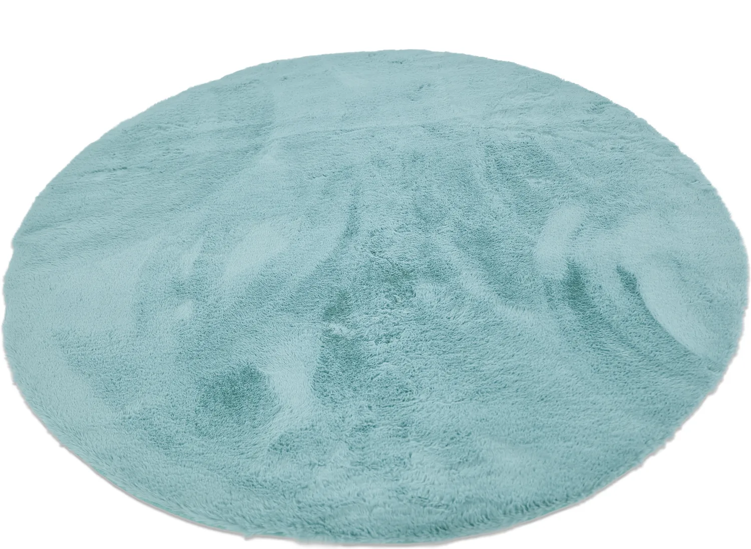 Runde Teppiche - Cloud Super Soft (hellblau)