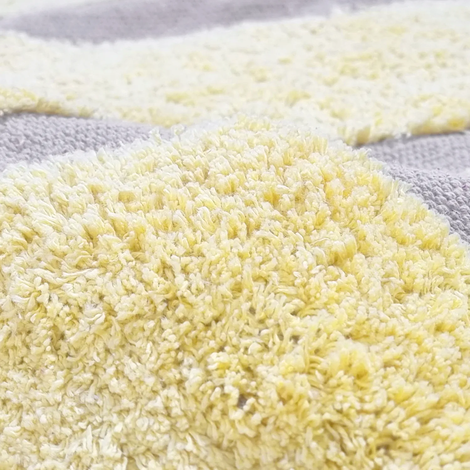 Hochflorteppiche - Cyrus Natural Cotton Shaggy (gelb)