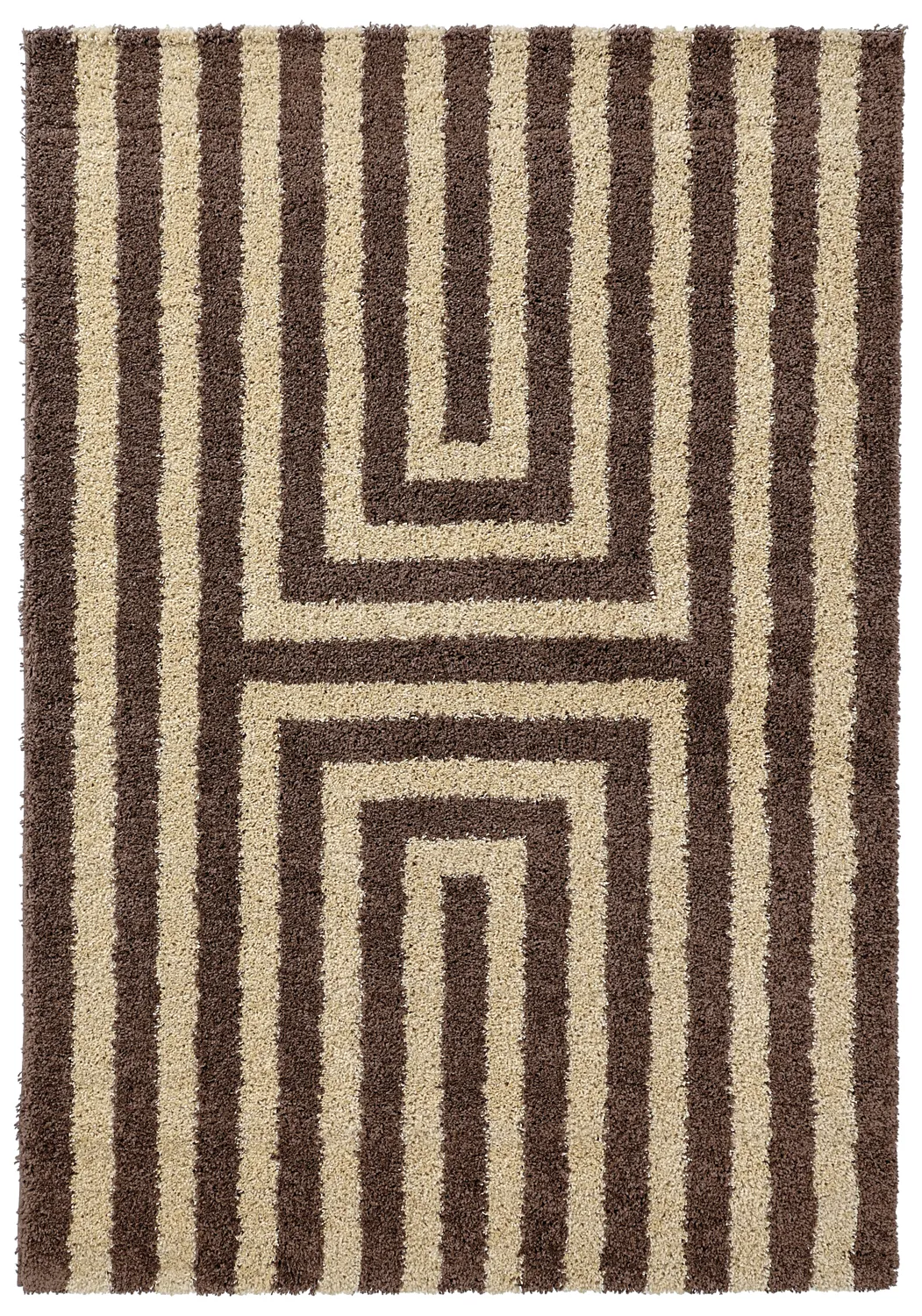 Hochflorteppiche - Imilchil (beige/braun)