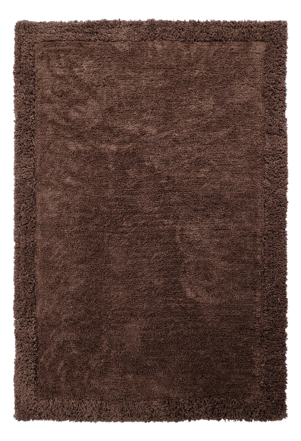 Hochflorteppiche - Molyvos Natural Cotton Shaggy (braun)