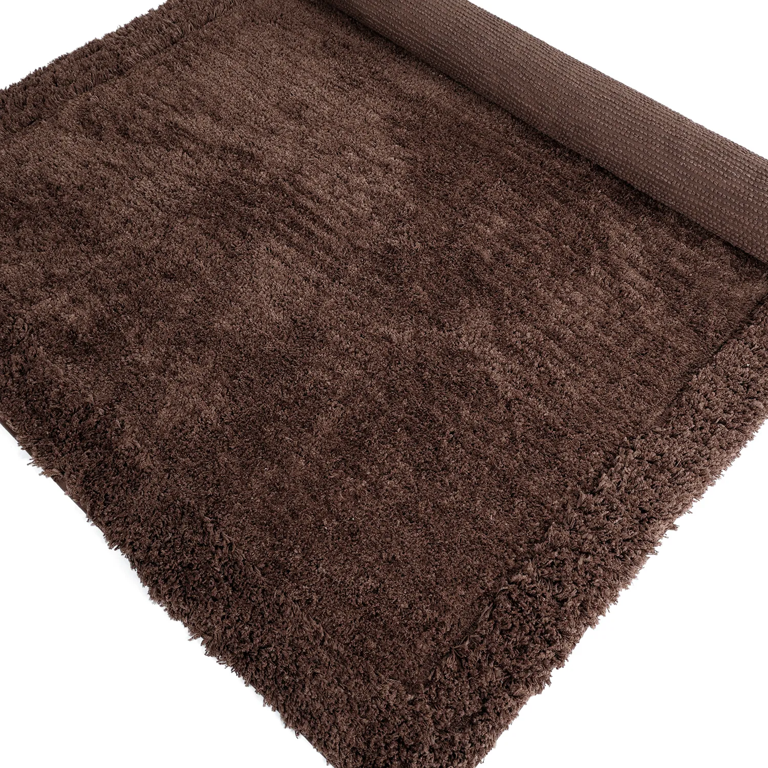 Hochflorteppiche - Molyvos Natural Cotton Shaggy (braun)
