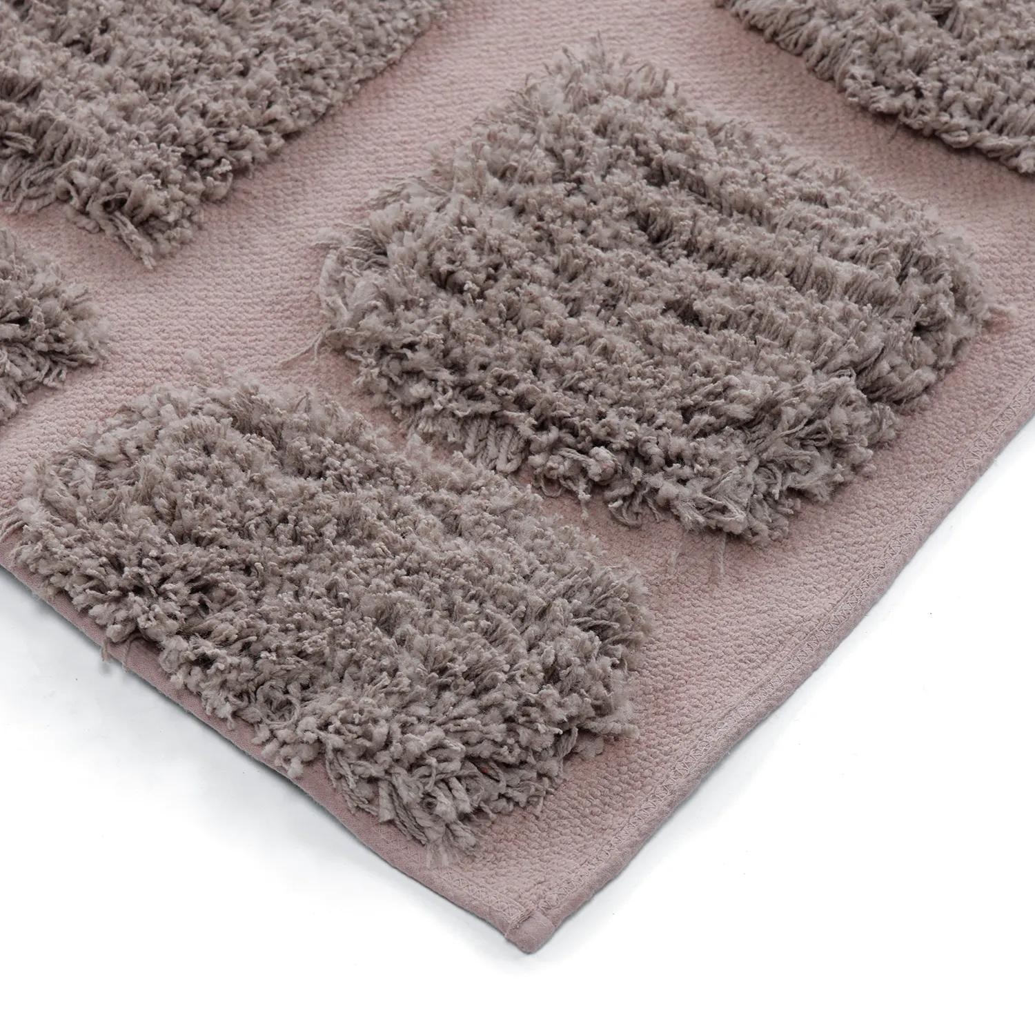 Hochflorteppiche - Otranto Natural Cotton Shaggy (taupe)