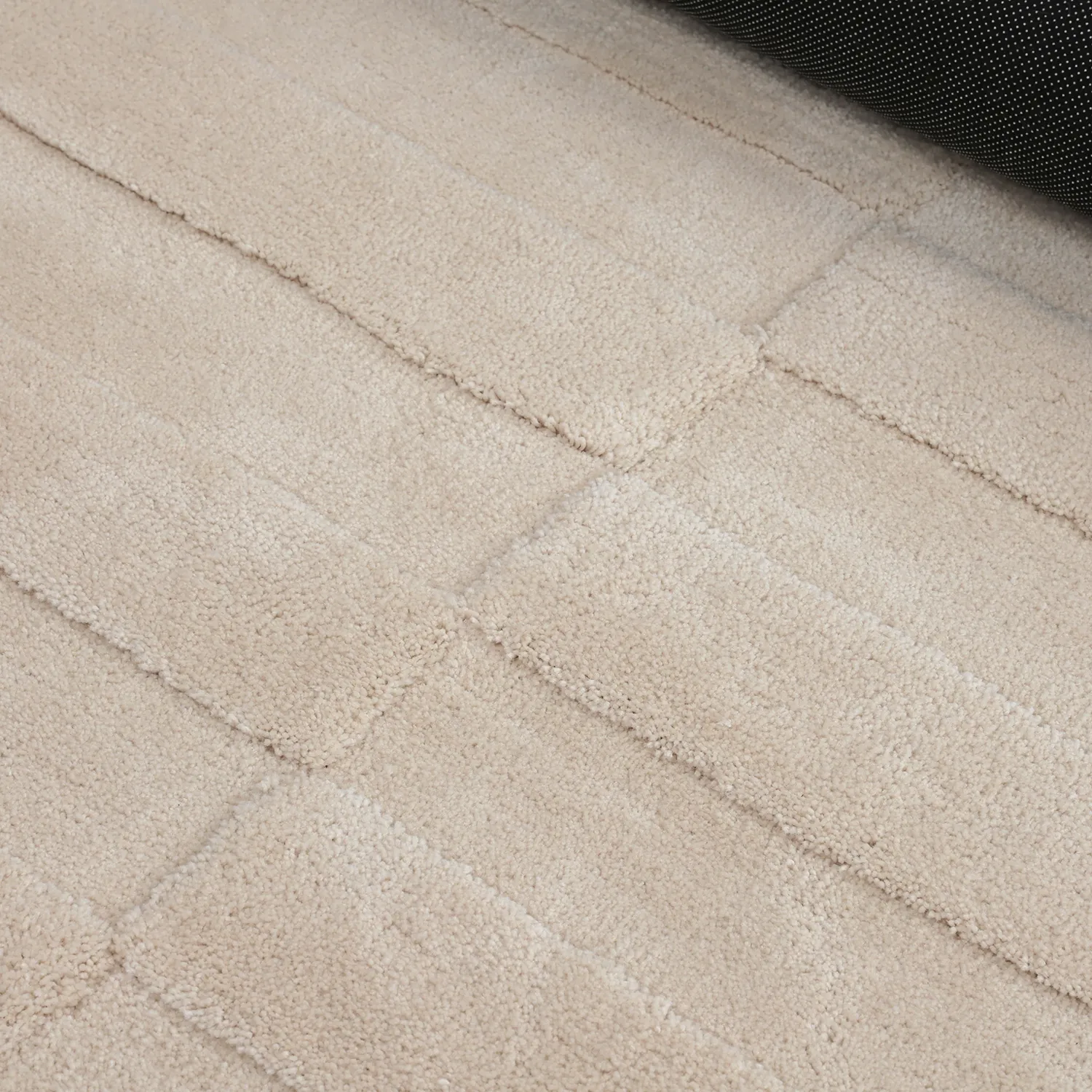 Hochflorteppiche - Paxos (beige)