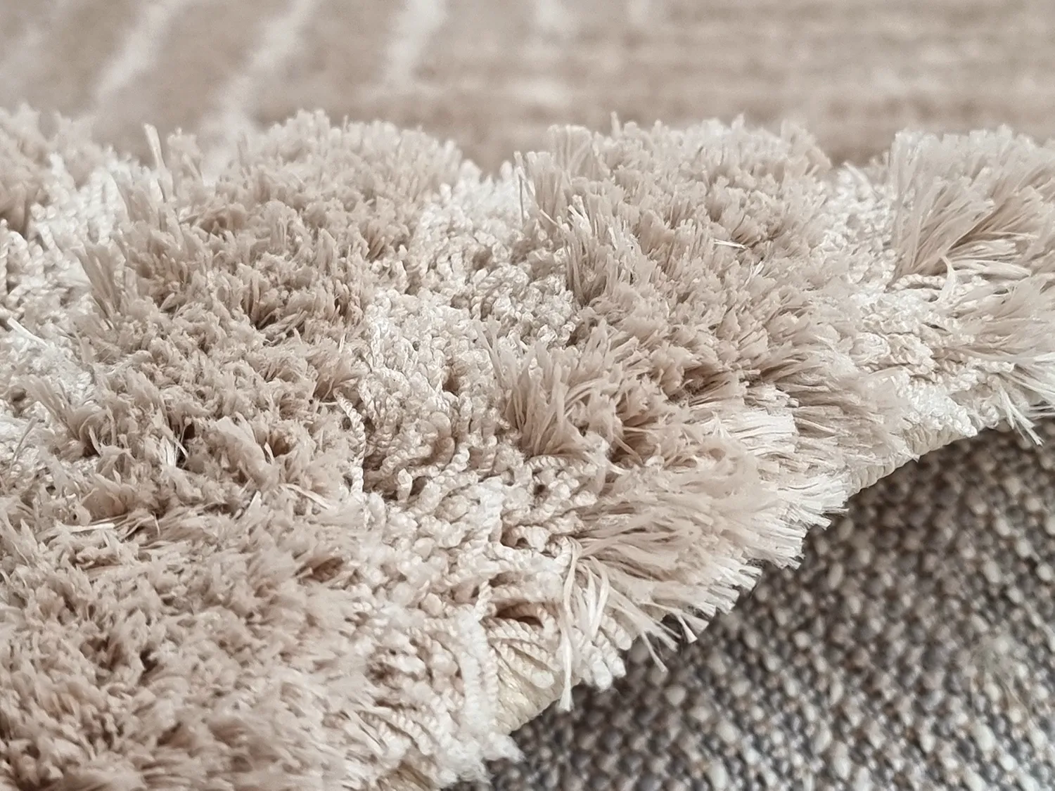 Hochflorteppiche - Monti (beige)