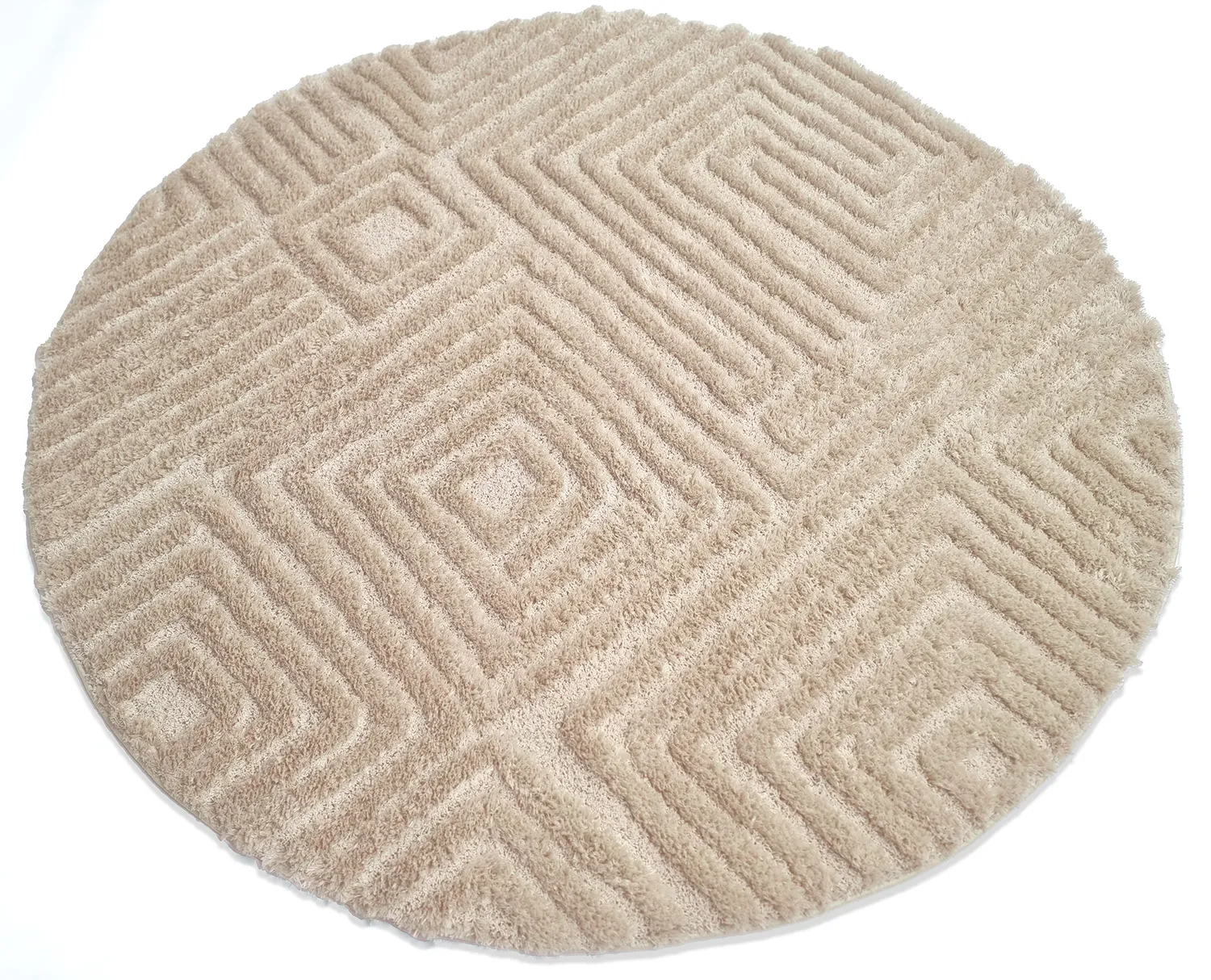 Runde Teppiche - Monti (beige)