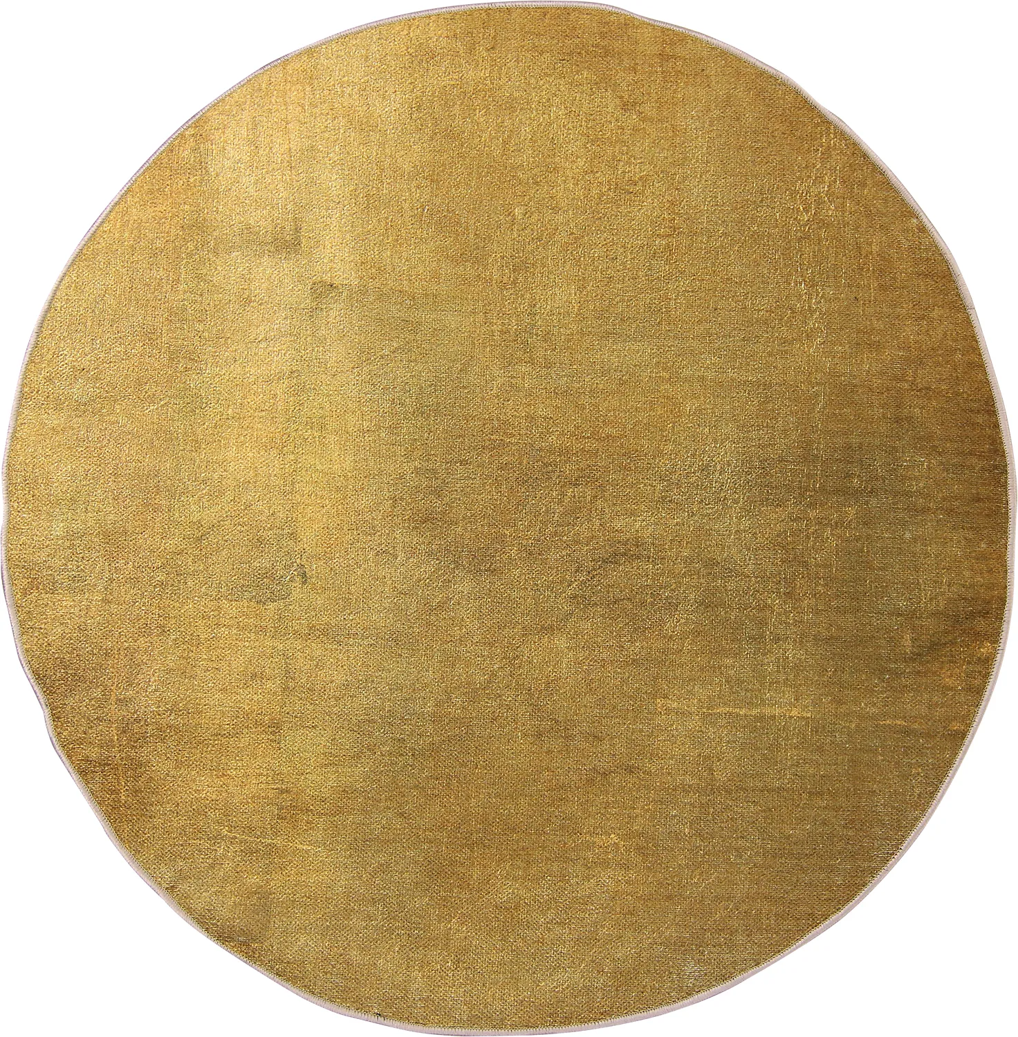 Rund Teppich - Saranda (gold)