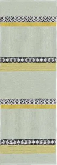 Kunststoffteppiche - Der Horred-Teppich Savanne (aqua)